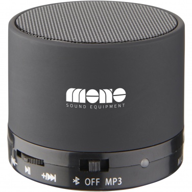 Logotrade promotional item image of: Duck cylinder Bluetooth® speaker with rubber finish