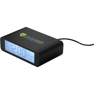 Logotrade promotional item picture of: Seconds 5W wireless charging clock