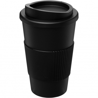 Logotrade corporate gift image of: Americano® 350 ml insulated tumbler with grip