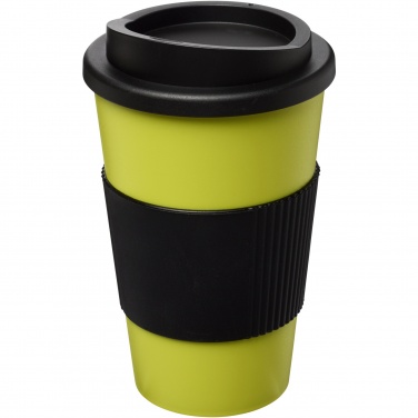 Logo trade promotional products picture of: Americano® 350 ml insulated tumbler with grip
