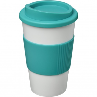 Logo trade promotional gifts picture of: Americano® 350 ml insulated tumbler with grip