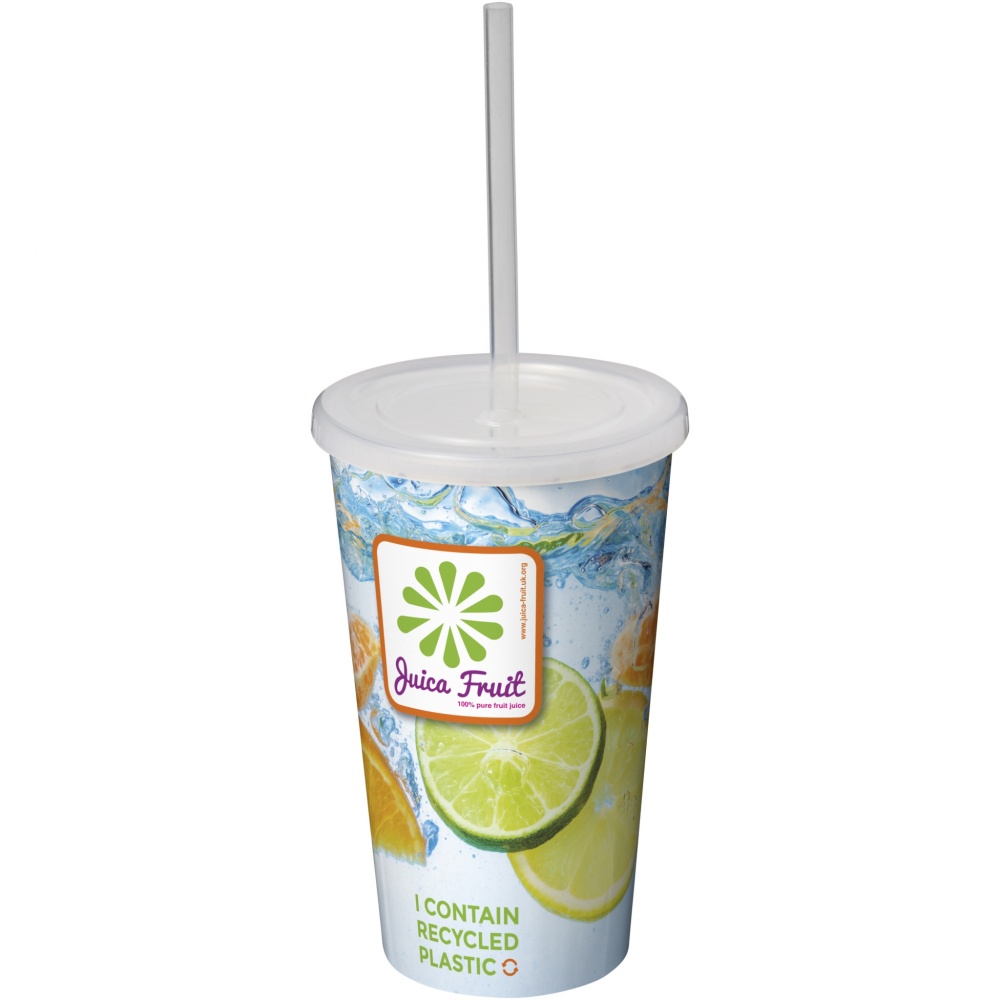 Logotrade promotional gifts photo of: Brite-Americano® 350 ml double-walled stadium cup