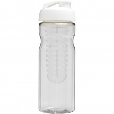 Logo trade corporate gifts picture of: H2O Active® Base 650 ml flip lid sport bottle & infuser