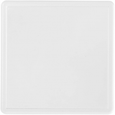 Logotrade promotional item image of: Ellison square plastic coaster with paper insert