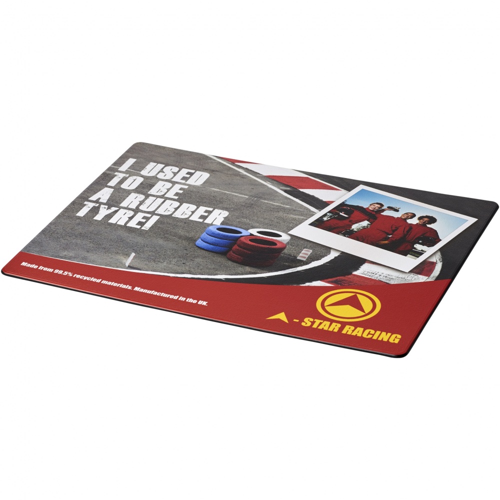 Logotrade business gift image of: Brite-Mat® mouse mat with tyre material