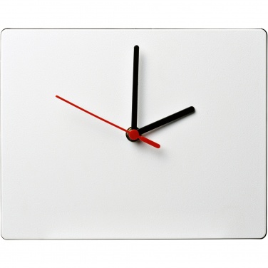 Logo trade advertising products picture of: Brite-Clock® rectangular wall clock