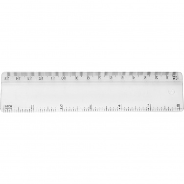 Logotrade promotional gifts photo of: Renzo 15 cm plastic ruler