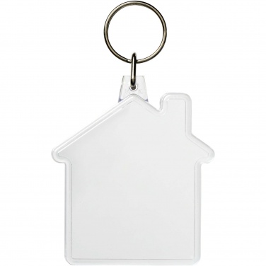 Logo trade promotional products picture of: Combo house-shaped keychain