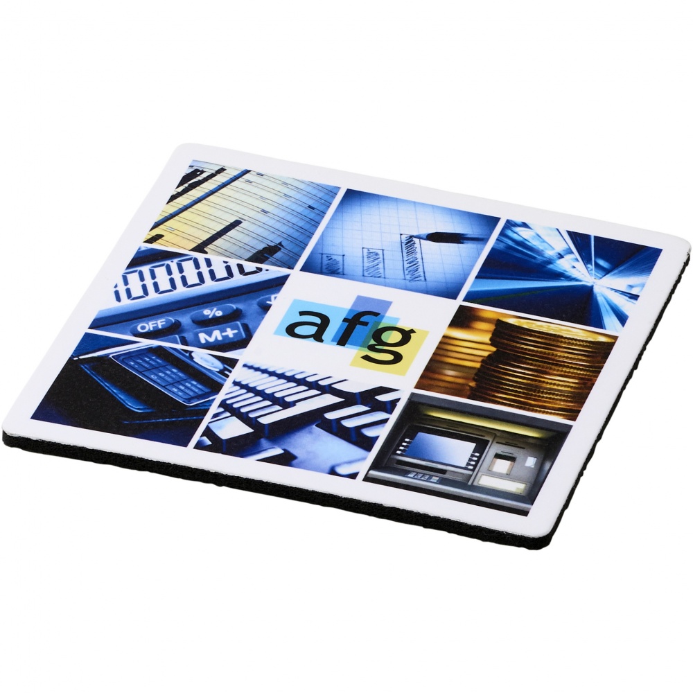 Logo trade promotional giveaways image of: Q-Mat® square coaster