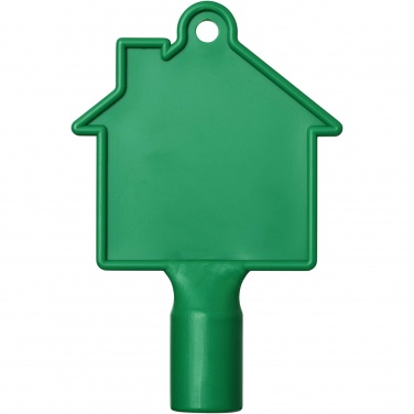 Logo trade corporate gifts picture of: Maximilian house-shaped utility key