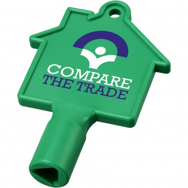 Logo trade advertising products picture of: Maximilian house-shaped utility key