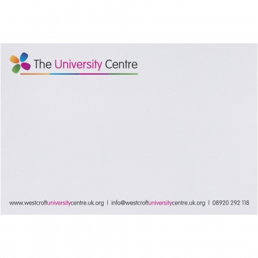 Logo trade corporate gifts image of: Sticky-Mate® sticky notes 150x100mm