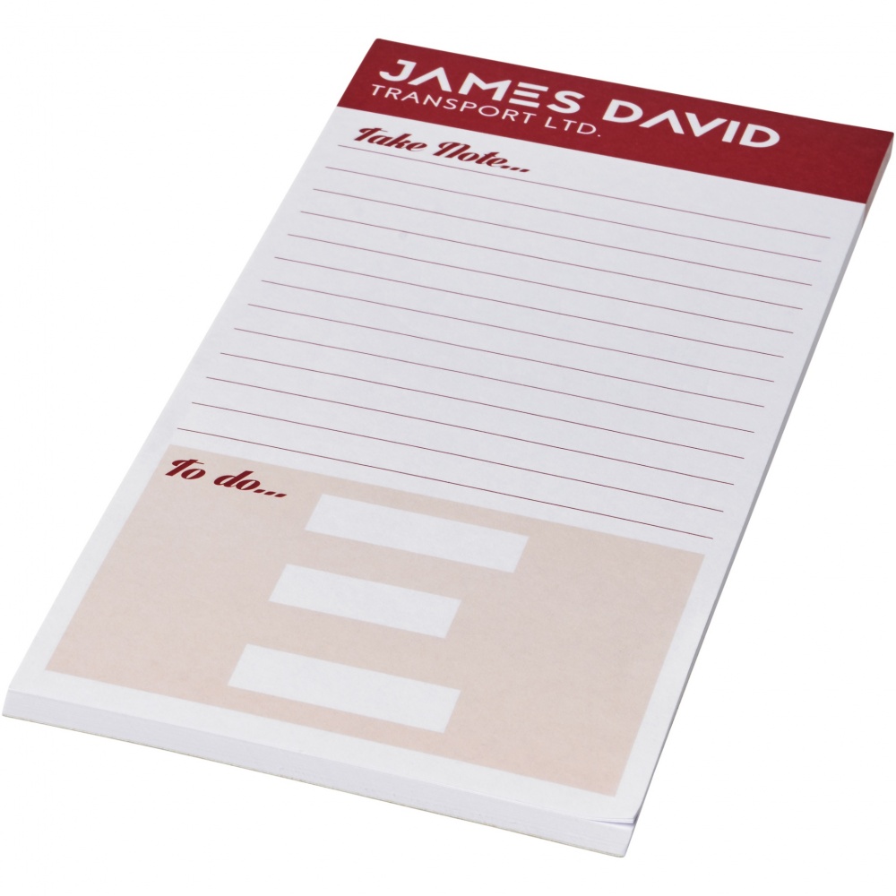 Logo trade promotional merchandise image of: Desk-Mate® 1/3 A4 notepad