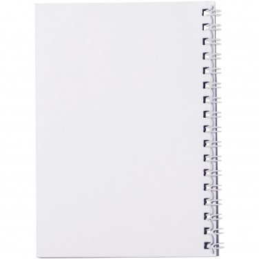 Logo trade corporate gifts image of: Desk-Mate® spiral A6 notebook PP cover