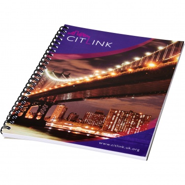 Logotrade advertising product image of: Desk-Mate® A5 spiral notebook