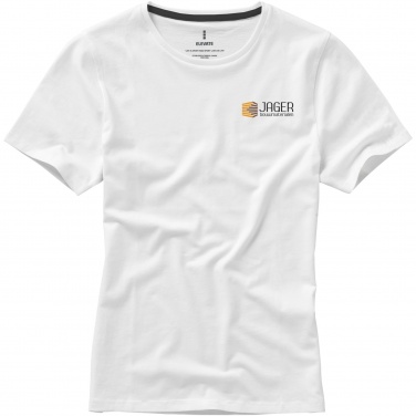 Logo trade promotional merchandise image of: Nanaimo short sleeve women's t-shirt