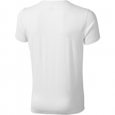 Logo trade promotional giveaways picture of: Kawartha short sleeve men's organic V-neck t-shirt
