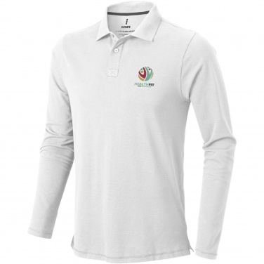 Logo trade advertising product photo of: Oakville long sleeve men's polo