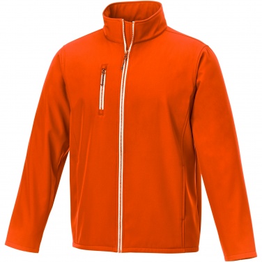 Logo trade promotional giveaways image of: Orion men's softshell jacket