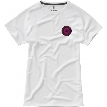 Logo trade promotional items picture of: Niagara short sleeve women's cool fit t-shirt