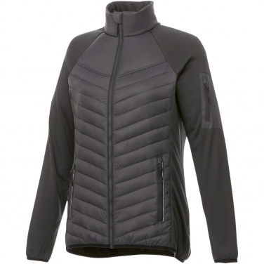 Logo trade promotional giveaways image of: Banff women's hybrid insulated jacket