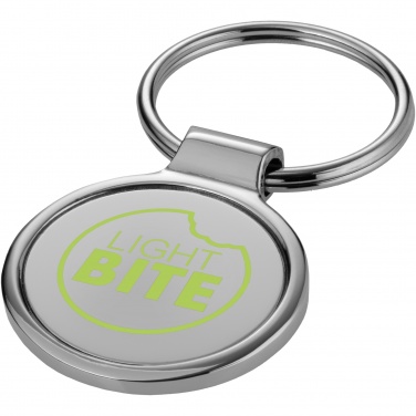 Logo trade promotional merchandise picture of: Orlene round keychain