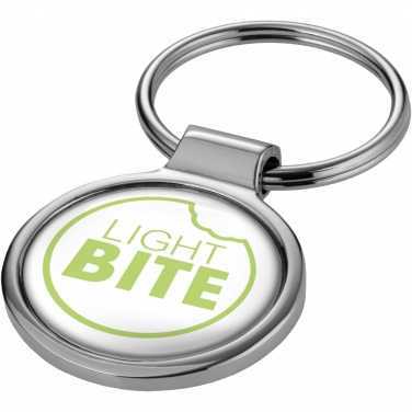 Logo trade promotional products image of: Orlene round keychain