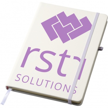 Logotrade promotional item picture of: Polar A5 notebook with lined pages