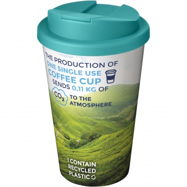 Logo trade corporate gift photo of: Brite-Americano® 350 ml tumbler with spill-proof lid