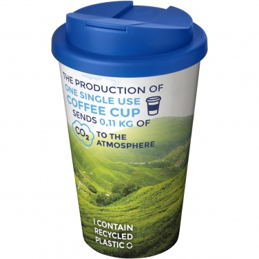 Logo trade promotional merchandise image of: Brite-Americano® 350 ml tumbler with spill-proof lid