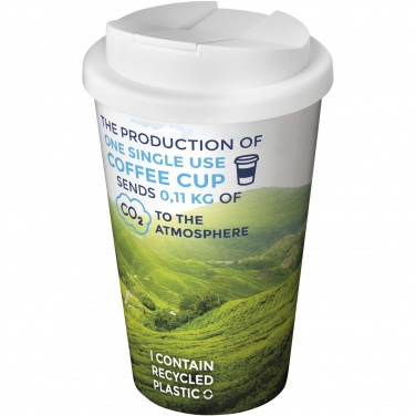 Logo trade promotional gifts picture of: Brite-Americano® 350 ml tumbler with spill-proof lid