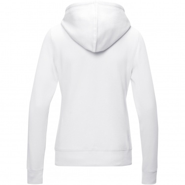 Logo trade promotional merchandise photo of: Ruby women’s organic recycled full zip hoodie