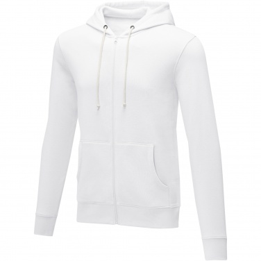 Logo trade promotional giveaways image of: Theron men’s full zip hoodie