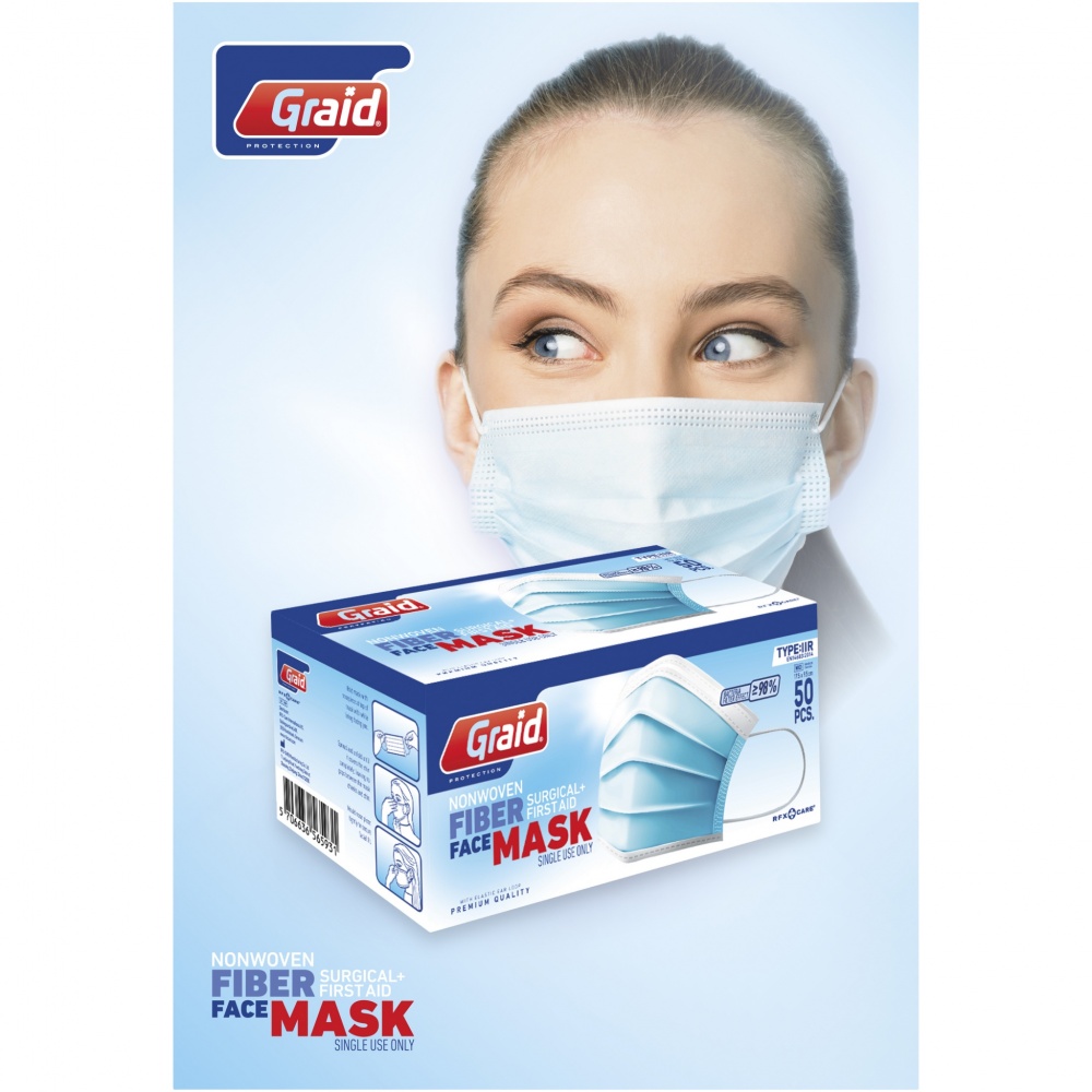 Logotrade promotional giveaway picture of: Moore type IIR face mask