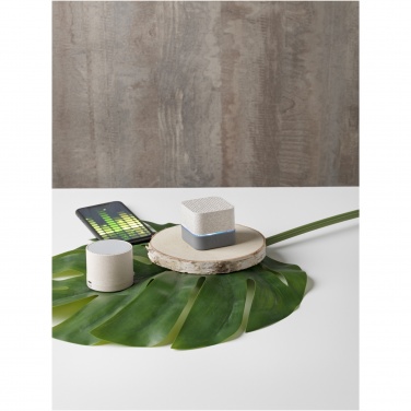Logotrade promotional merchandise photo of: Aira wheat straw Bluetooth® speaker