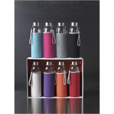 Logotrade promotional giveaway picture of: Bodhi 500 ml glass water bottle