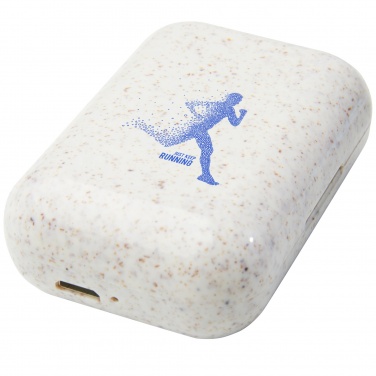 Logo trade promotional merchandise picture of: Nantai wheat straw True Wireless earbuds