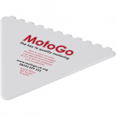 Logotrade advertising product image of: Frosty triangular recycled plastic ice scraper