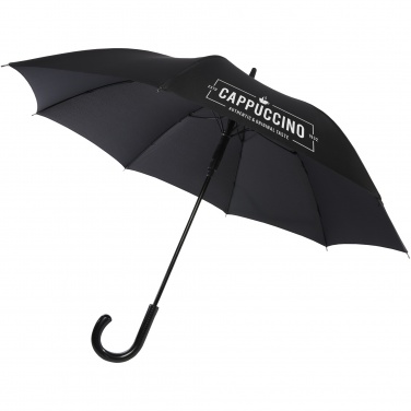 Logotrade corporate gift image of: Fontana 23" auto open umbrella with carbon look and crooked handle