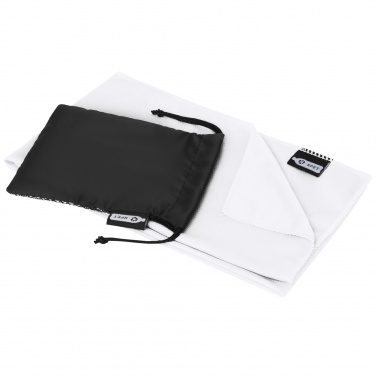 Logo trade promotional products image of: Raquel cooling towel made from recycled PET 80x30 cm