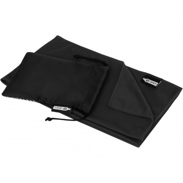 Logo trade promotional gifts picture of: Raquel cooling towel made from recycled PET 80x30 cm