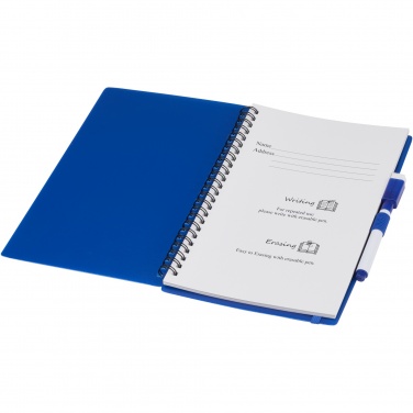 Logo trade promotional items image of: Pebbles reference reusable notebook
