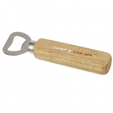 Logo trade promotional products image of: Brama wooden bottle opener