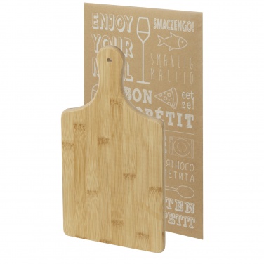 Logotrade advertising product image of: Quimet bamboo cutting board