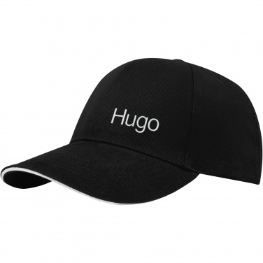 Logotrade promotional item picture of: Topaz 6 panel GRS recycled sandwich cap