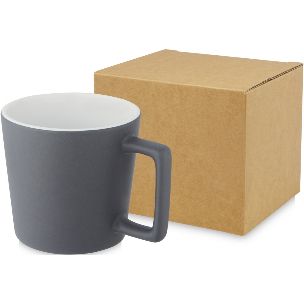 Logo trade promotional merchandise photo of: Cali 370 ml ceramic mug with matt finish