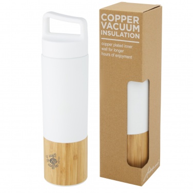 Logotrade promotional items photo of: Torne 540 ml  stainless steel bottle with bamboo outer wall