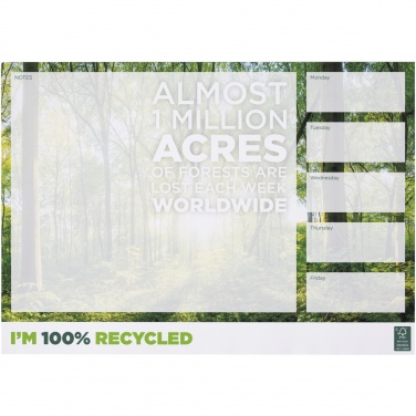 Logotrade corporate gift picture of: Desk-Mate® A3 recycled notepad