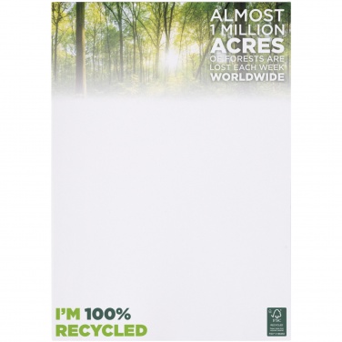 Logo trade promotional items image of: Desk-Mate® A4 recycled notepad
