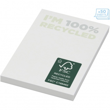 Logotrade promotional gifts photo of: Sticky-Mate® recycled sticky notes 50 x 75 mm